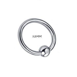 Stainless Steel ~  Nose, Ear, Lip, Nipple ~ 12mm
